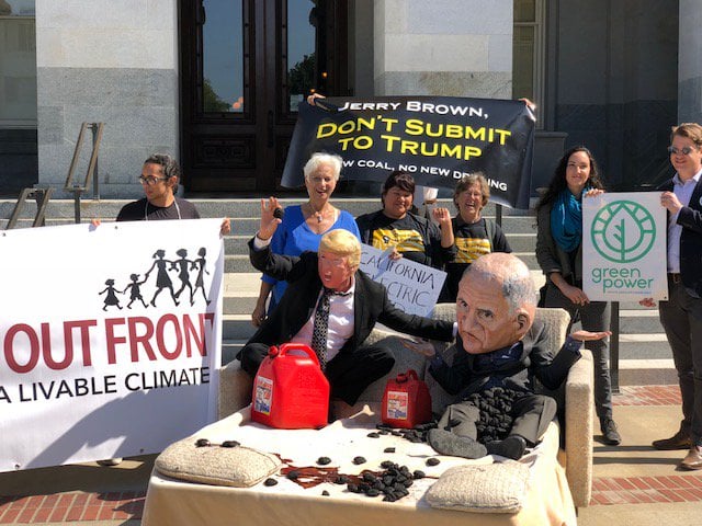 Consumer and Environmental Advocates Call On Gov. Brown to Stop California Energy Transfer to Trump 