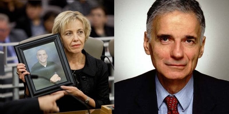 Tammy Smick and Ralph Nader