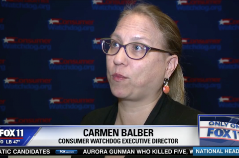 Carmen Balber, Executive Director of Consumer Watchdog