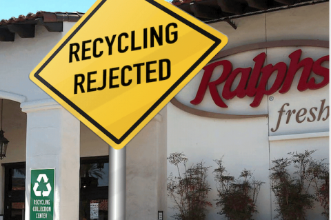 recycling rejected 